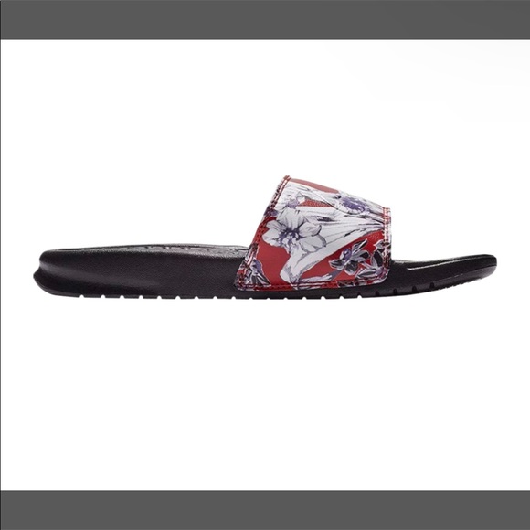 Nike Wmns Benassi JDI Slide 'Floral Print' - Picture 1 of 3